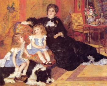皮埃爾 奧古斯特 雷諾阿 Madame Georges Charpentier and her Children, Georgette and Paul 皮埃爾 奧古斯特 雷諾阿 Madame Georges Charpentier and her Children, Georgette and Paul